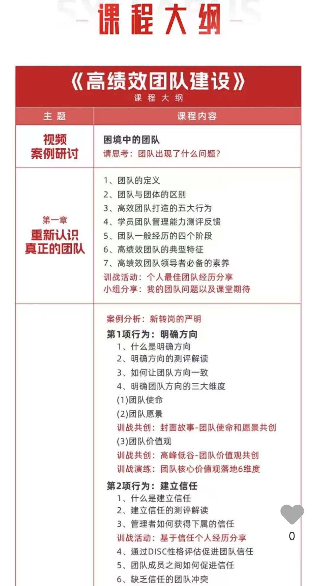 高效团队建设